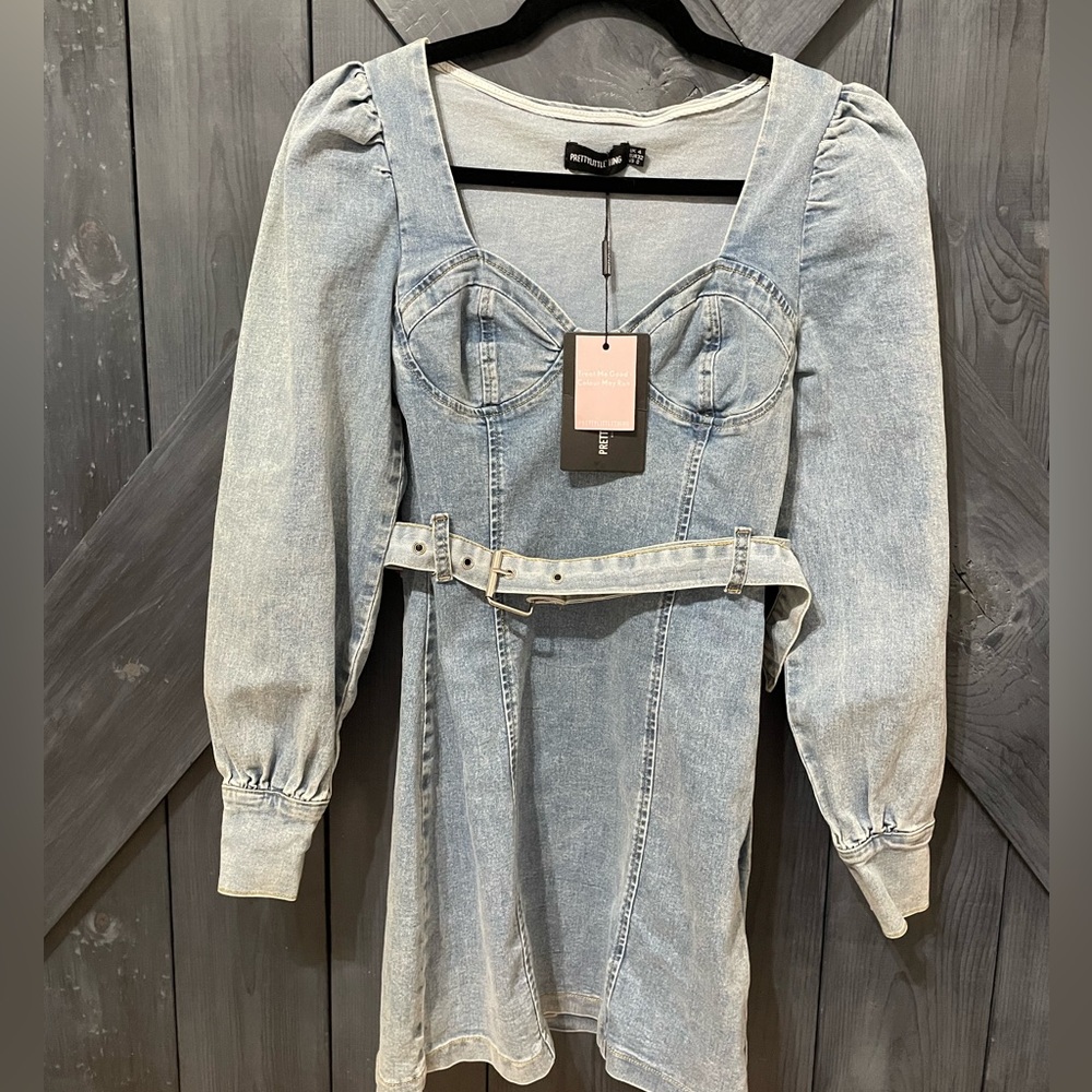 Denim dress size 0